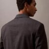 Wool Blend Single-Breasted Blazer