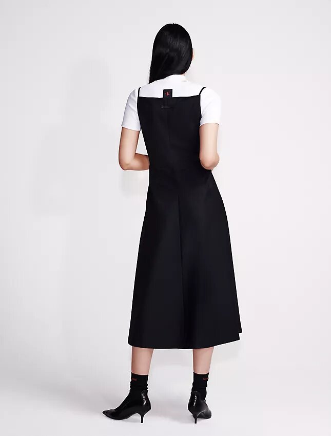 Wool Blend Tailored Dress Wool Blend Tailored Dress
