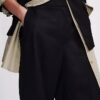 Wool Blend Tailored Pants