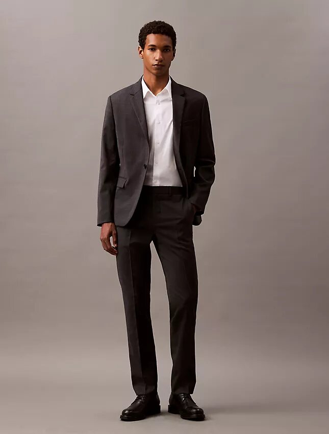 Wool Blend Tailored Slim Pants Wool Blend Tailored Slim Pants