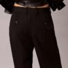 Wool Gabardine Blend Trouser Wool Gabardine Blend Trouser