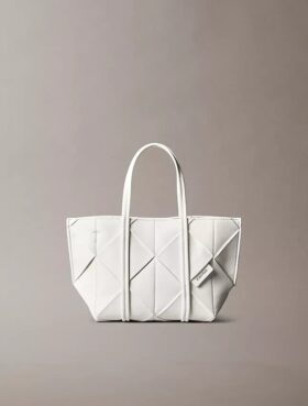 Woven Mini Tote Crossbody Bag