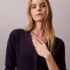 Woven Monologo Cable Cardigan Woven Monologo Cable Cardigan