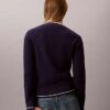 Woven Monologo Cable Cardigan Woven Monologo Cable Cardigan
