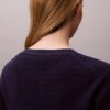 Woven Monologo Cable Cardigan Woven Monologo Cable Cardigan