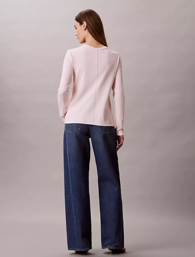 Woven Monologo Fine Rib Slim Cardigan Woven Monologo Fine Rib Slim Cardigan