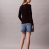 Woven Monologo Fine Rib Slim Cardigan Woven Monologo Fine Rib Slim Cardigan