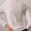 Woven Monologo Fine Rib Slim Cardigan Woven Monologo Fine Rib Slim Cardigan