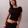 Woven Monologo Slim T-Shirt Woven Monologo Slim T-Shirt