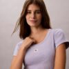 Woven Monologo Slim T-Shirt Woven Monologo Slim T-Shirt