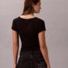 Woven Monologo Slim T-Shirt Woven Monologo Slim T-Shirt