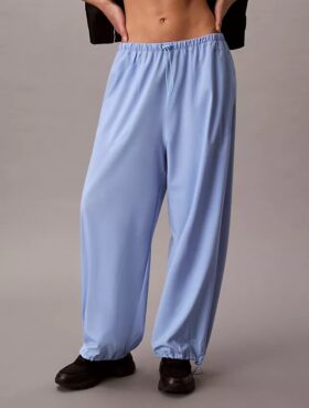 Woven Parachute Pants