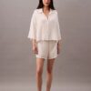 Woven Viscose Sleep Shorts