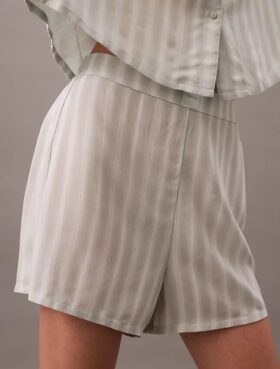 Woven Viscose Sleep Shorts Woven Viscose Sleep Shorts