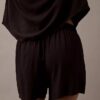 Woven Viscose Sleep Shorts