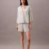 Woven Viscose Sleep Shorts
