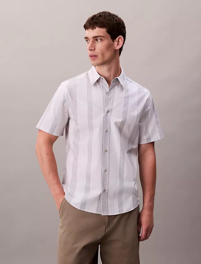 Yarn-Dyed Stripe Stretch Classic Shirt Yarn-Dyed Stripe Stretch Classic Shirt
