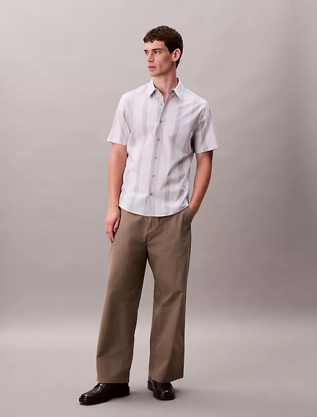 Yarn-Dyed Stripe Stretch Classic Shirt Yarn-Dyed Stripe Stretch Classic Shirt