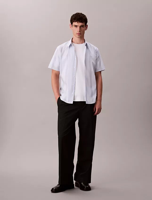 Yarn-Dyed Stripe Stretch Classic Shirt Yarn-Dyed Stripe Stretch Classic Shirt