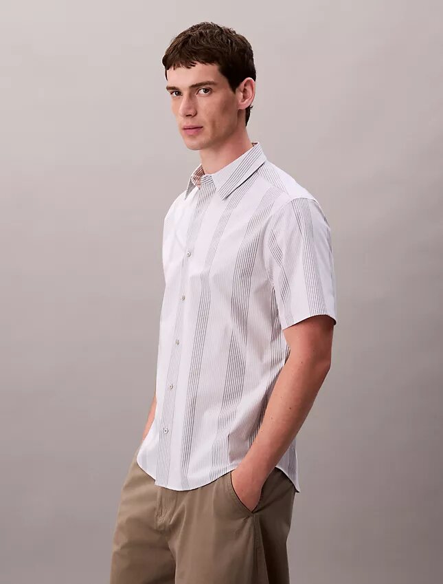 Yarn-Dyed Stripe Stretch Classic Shirt Yarn-Dyed Stripe Stretch Classic Shirt