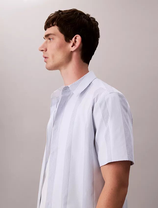 Yarn-Dyed Stripe Stretch Classic Shirt Yarn-Dyed Stripe Stretch Classic Shirt