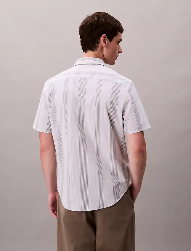 Yarn-Dyed Stripe Stretch Classic Shirt Yarn-Dyed Stripe Stretch Classic Shirt