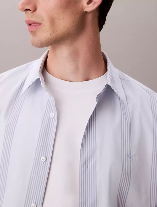Yarn-Dyed Stripe Stretch Classic Shirt Yarn-Dyed Stripe Stretch Classic Shirt