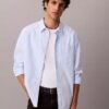 Yarn-Dyed Stripe Washed Poplin Shirt Yarn-Dyed Stripe Washed Poplin Shirt