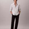 Yarn-Dyed Stripe Washed Poplin Shirt Yarn-Dyed Stripe Washed Poplin Shirt