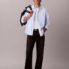 Yarn-Dyed Stripe Washed Poplin Shirt Yarn-Dyed Stripe Washed Poplin Shirt