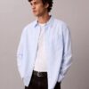 Yarn-Dyed Stripe Washed Poplin Shirt Yarn-Dyed Stripe Washed Poplin Shirt